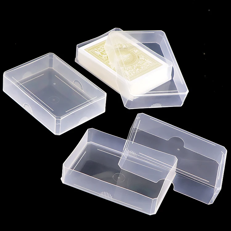 SUNSHING Storage Packing Poker Game Card Box Board Games Card Organizer Tarot And Oracle Plastic Playing Game Cards Case