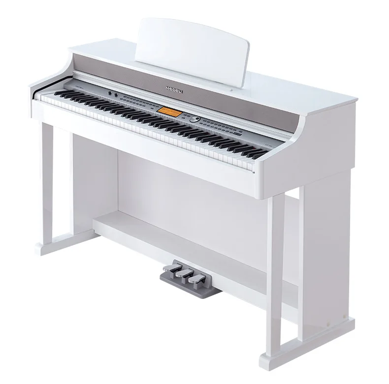 Musical Instrument Learning Wooden Electronic Piano 88-key