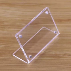 Wholesale Clear L-type Displays Table Cards clear acrylic products Desktop nameplate Table Card Acrylic Price Tag Holder