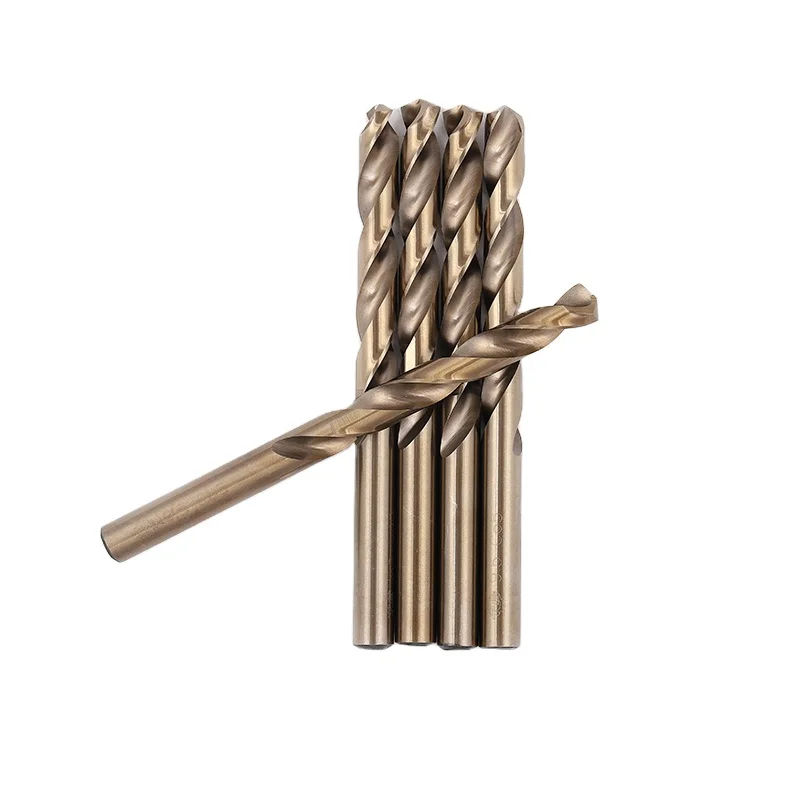 TG 10pcs 14.0mm Din338 fully ground HSS drill bits brocas cobalted cobalt twist drill bit for metal drill