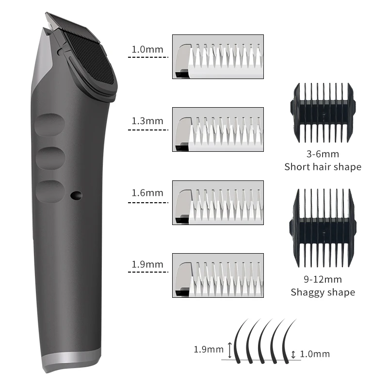 Hair Trimmer Hot Selling X12-S Durable Professional Trimmer Rechargeable Hair Cutting Machine Hair Shaver For Men