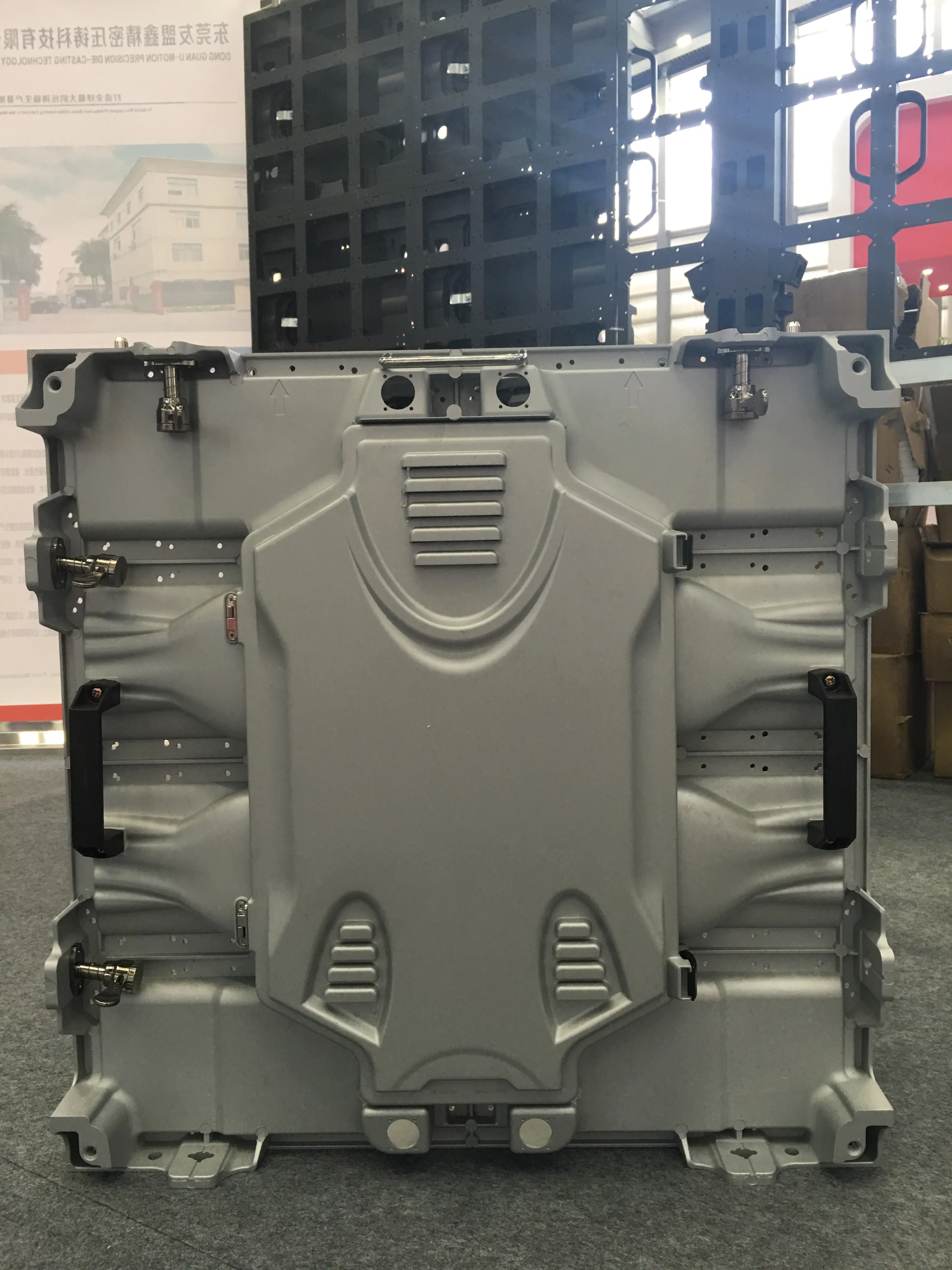 16scan Magnesium Alloy LED Display Cabinet p4 /p8 indoor  Die Cast Rental Led Screen Outdoor