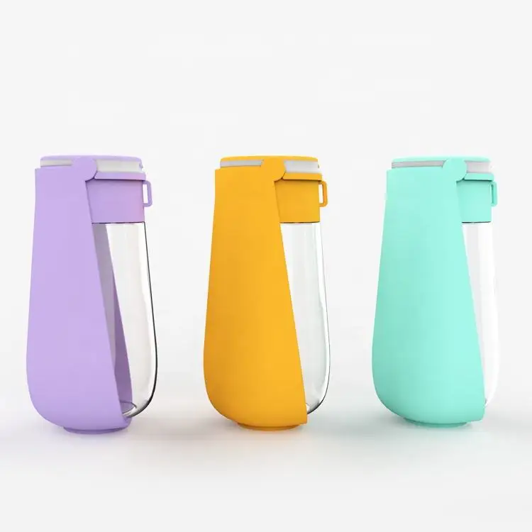 Portable Dog Water Bottle Dog Water Bottle Portable Pet Travel Bowl Foldable Dispenser for Walking Hiking