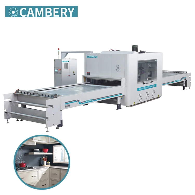 Двухсторонняя станция ПВХ фольга вакуумная ламинирующая нагревательная мембранная пресс машина для деревянных кухонных дверей ламинат машина