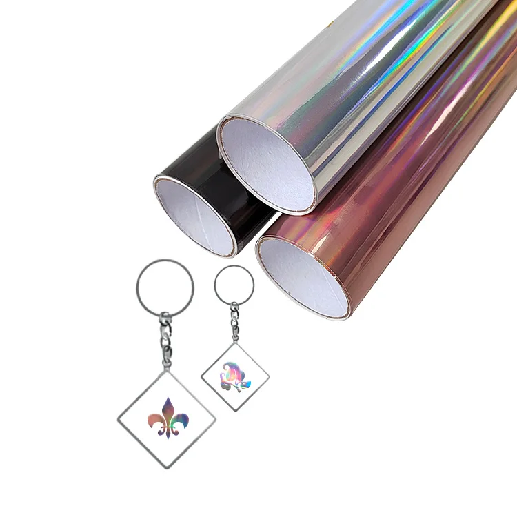High Quality Holographic Sign Making Craft self.adhesive vinyl  For DIY Decorations Sticker