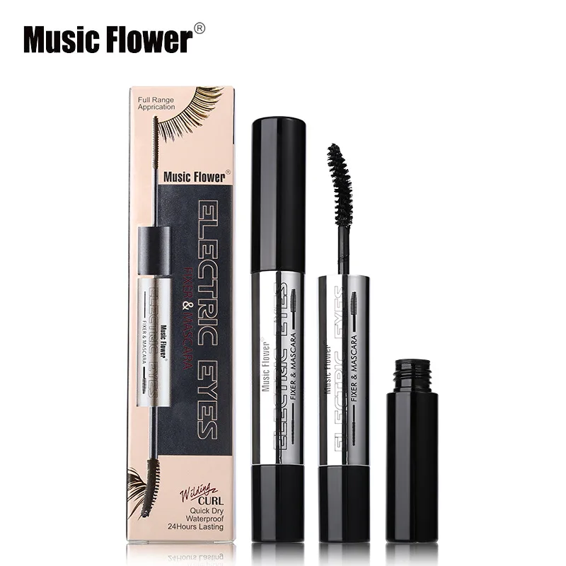 Music Flower 3D Fiber Lash Mascara Ultimate Length Waterproof Mascara Facial