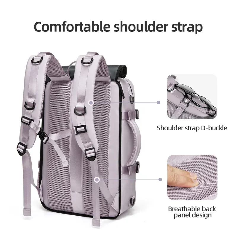 Rugged Outdoor Backpack - Unisex Style, Fashion Hiking Bag with Shoe Compartment, 30L, Adventure Seekers