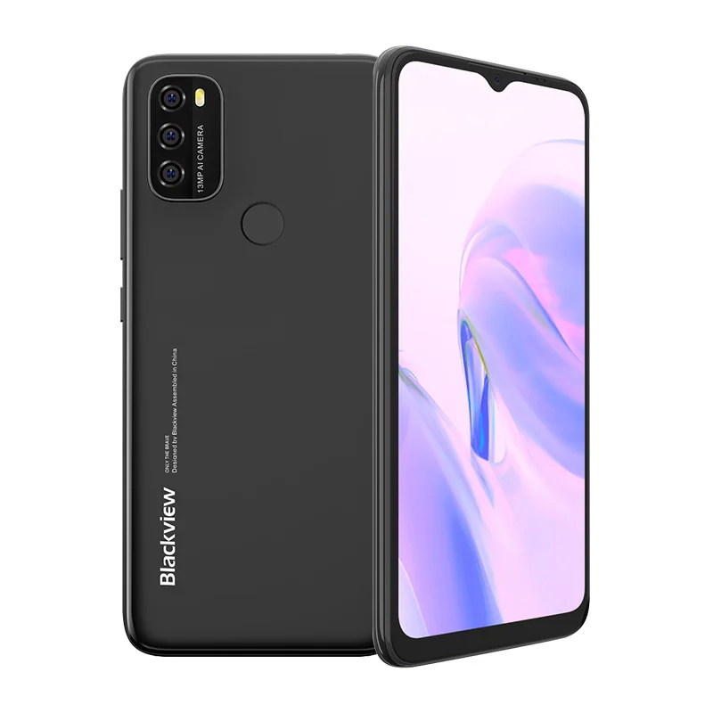 Blackview A70 Android 11 Smartphone 6.517 Inch Display Octa Core 3gb +32gb 5380mah 13mp Rear Camera 4g Mobile Phone