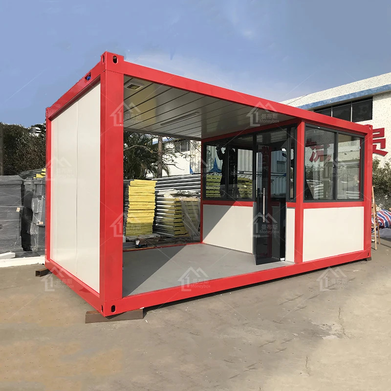 Southeast Asia Market Luxury Prefabricated Room Booth Portable Container Guard Booth for Sales