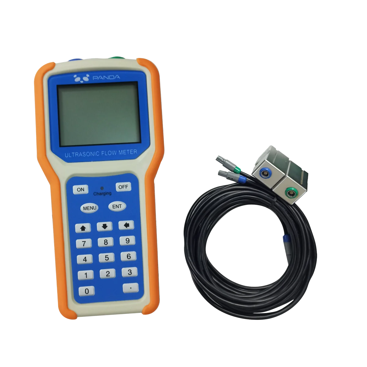 PUTF203 Battery Flowmeter Handheld Pure Water Ultrasonic Flow Meter