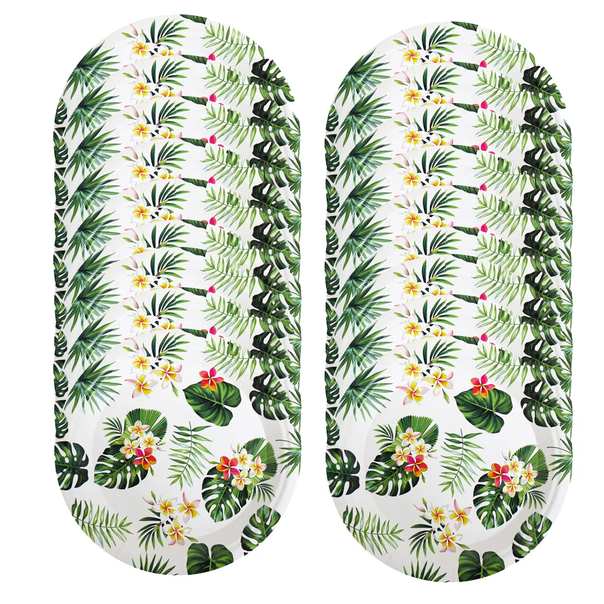 Forest Leaves Theme Birthday Party Supplies Disposable Tableware Party Decoration Set Forest Leaves Paper Plate