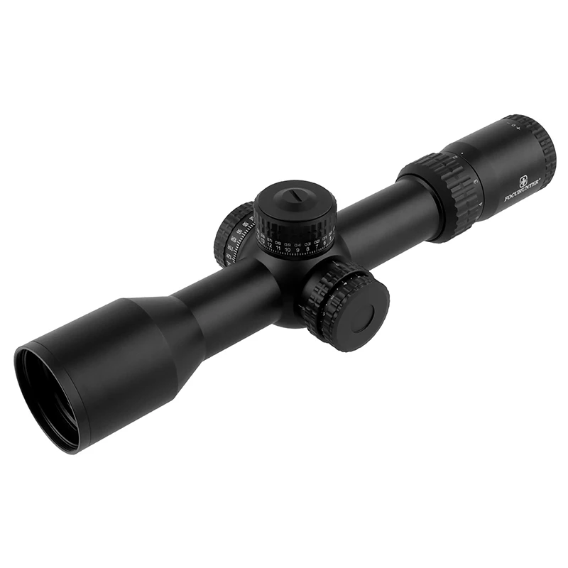 Hunting First Focal Plane Telescopic Sight 2-10x44 34mm Tube With Zero Reset Function Tactical FFP Scope IPX7 Waterproof