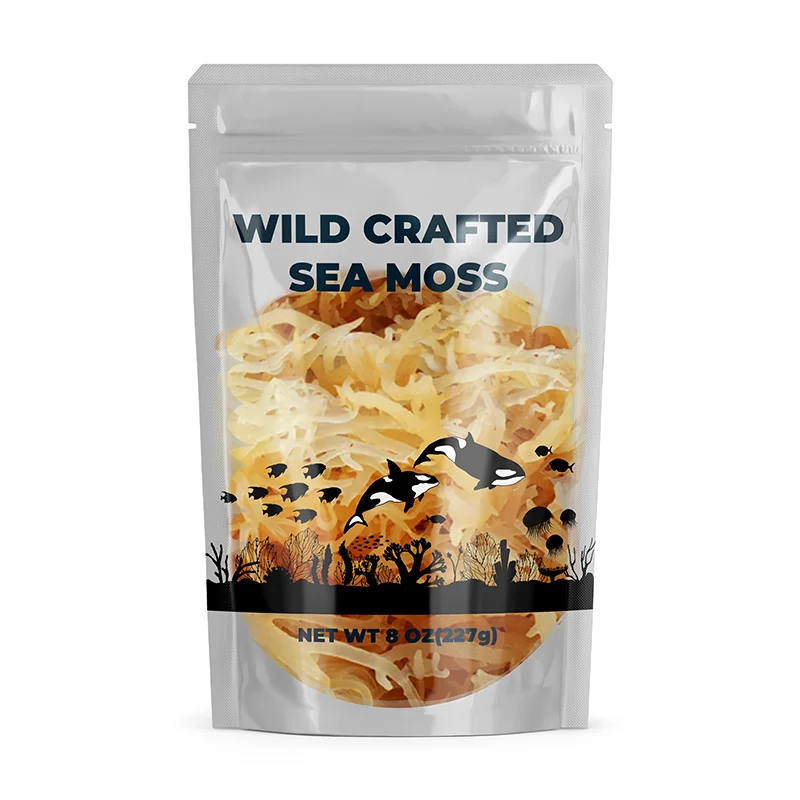 Custom Degradable Glossy Printed Freeze-Dried Fruit cherries Nuts 28g 100g Food Stand Up Pouch With Zipper