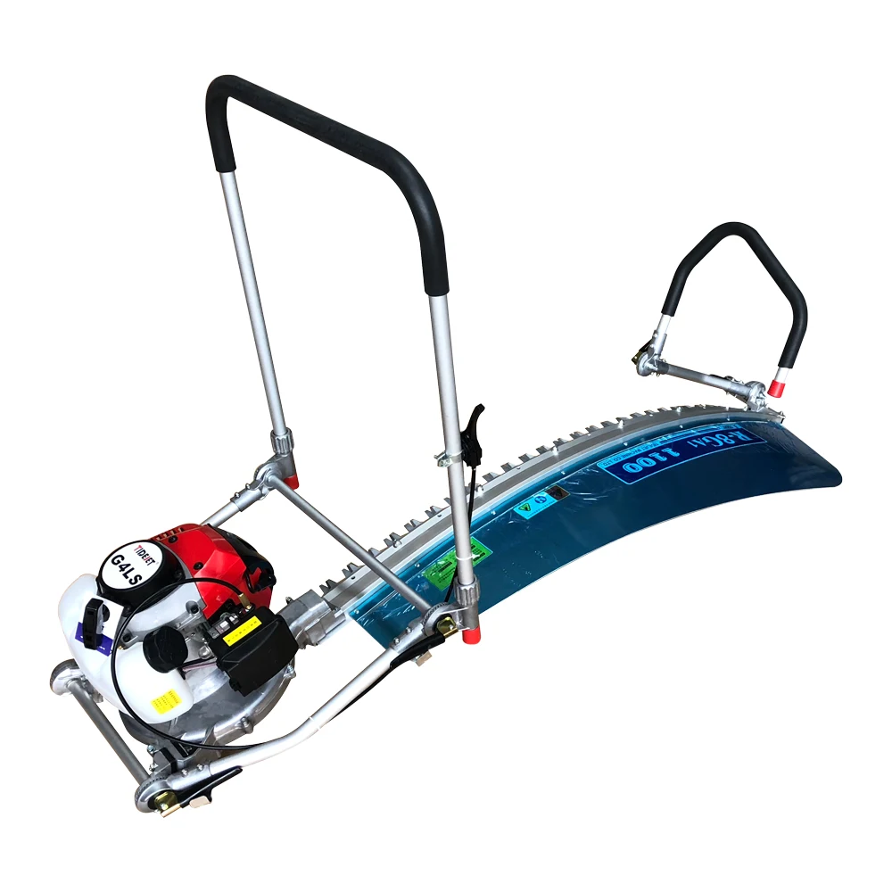 Высококачественный профессиональный бензиновый резак для живой изгороди с автоматическим лезвием в форме дуги