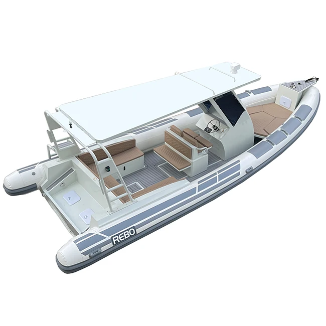 Высокая производительность RHIB 860 алюминиевый корпус для дайвинга орка гипалон надувная
