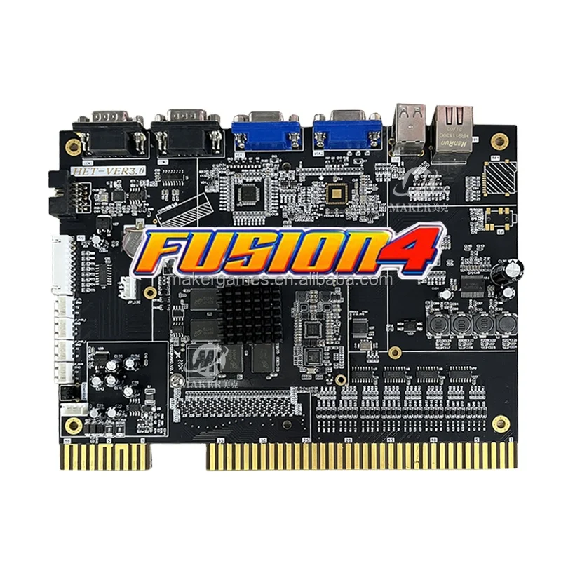 Maker Source Factory Wholesale Best Quality IC Board Skill Game Fusion 4 Game Board Kits Motherboard PCB For Game Room