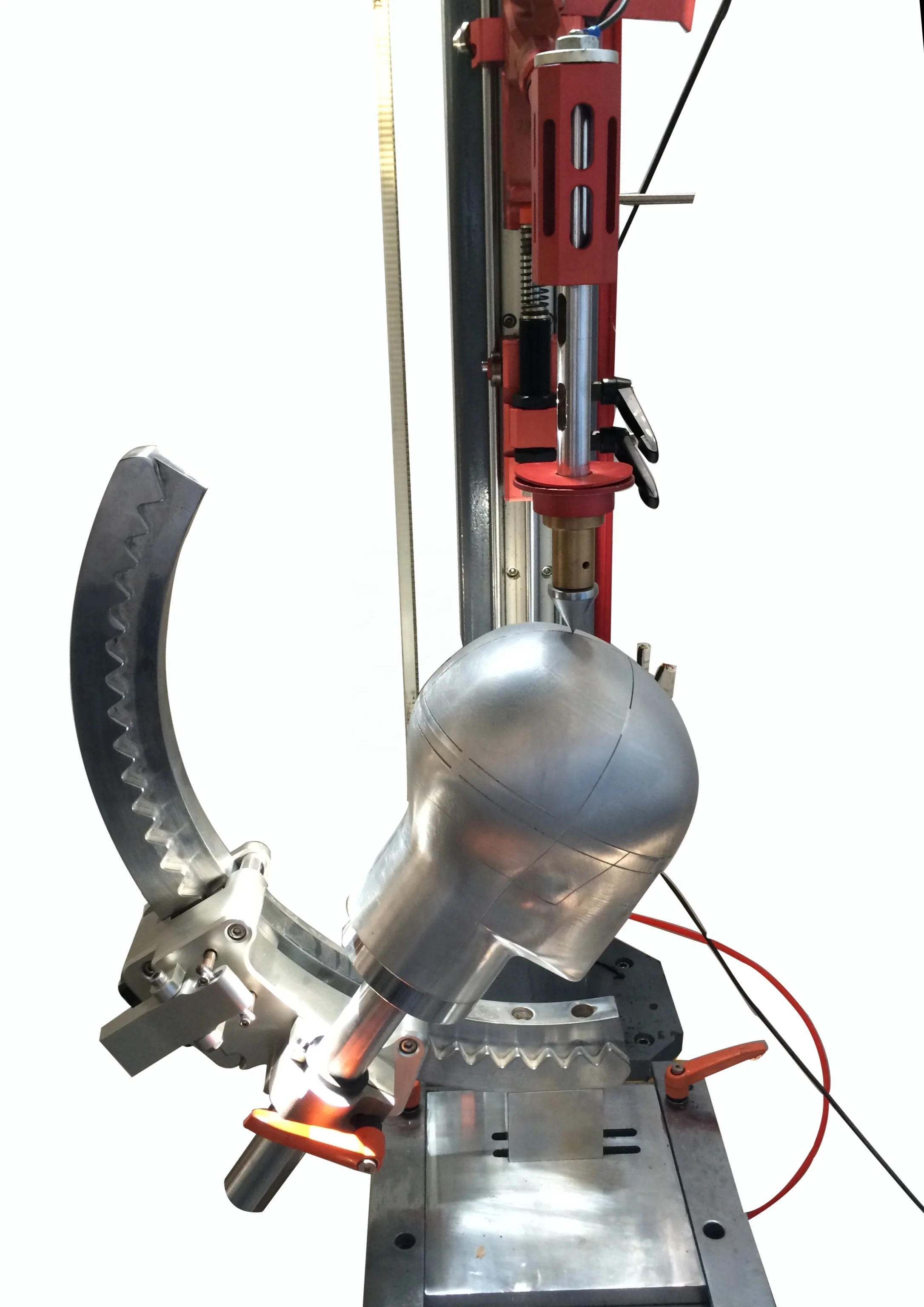 1078 Test Bike Helmet Impact Shock Absorption Capacity Helmet Testing Machine