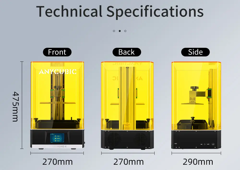 Anycubic  3d Printer Machine 3D Printer with LCD Light-curing Machine Healthcare For sale