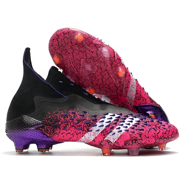 Cheap Price Football shoes  Spikes Accessories Football Shoes FG Soccer Shoes Krampon Predator The Superfly Chuteira Campo Boots