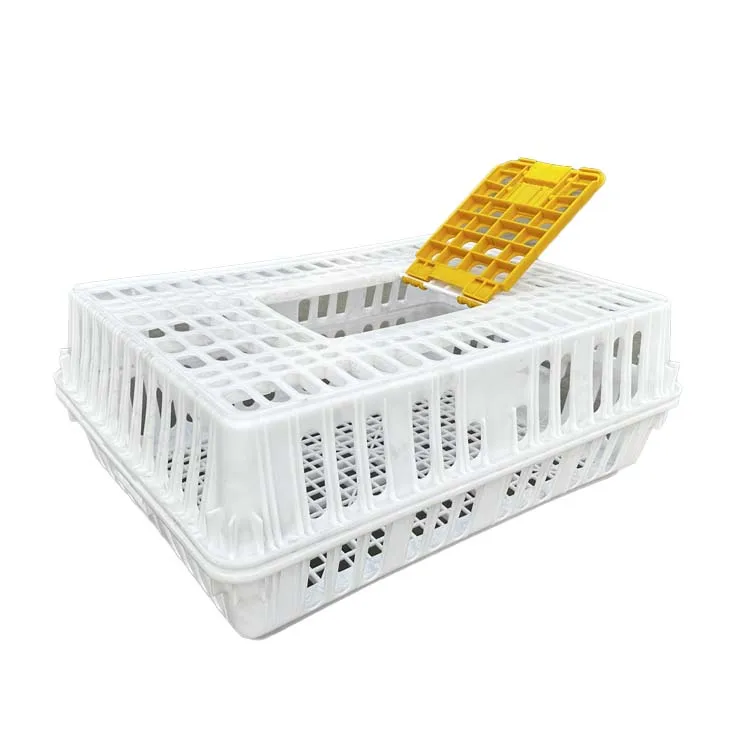 Large Plastic Chicken Coop for Poultry Transport New Condition for Breeding Chicken Duck Goose Rabbit Turnover Box