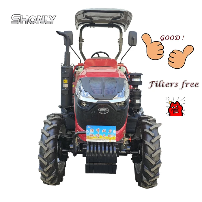 90hp farm tractor with different colors
