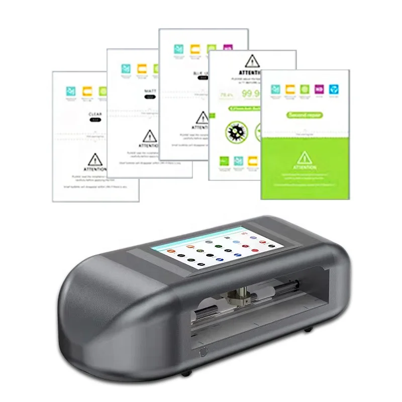 TPU hydrogel tempered glass Making Machine Mobile Screen Protector Cutting Machine