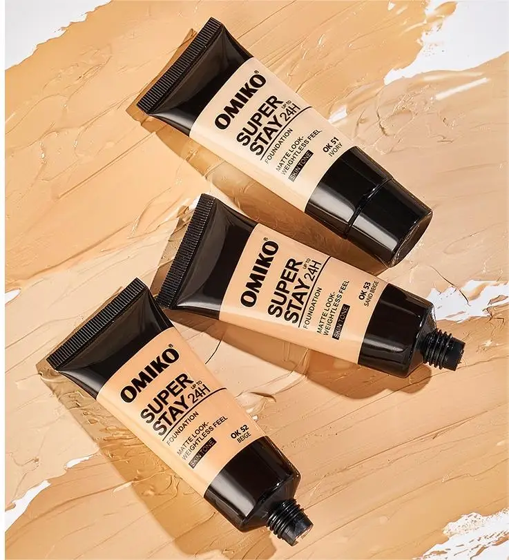 Private Label Hydrating Liquid Foundation Oil Control Concealer Waterproof Makeup Bb Cream Face Powder Foundation For Women