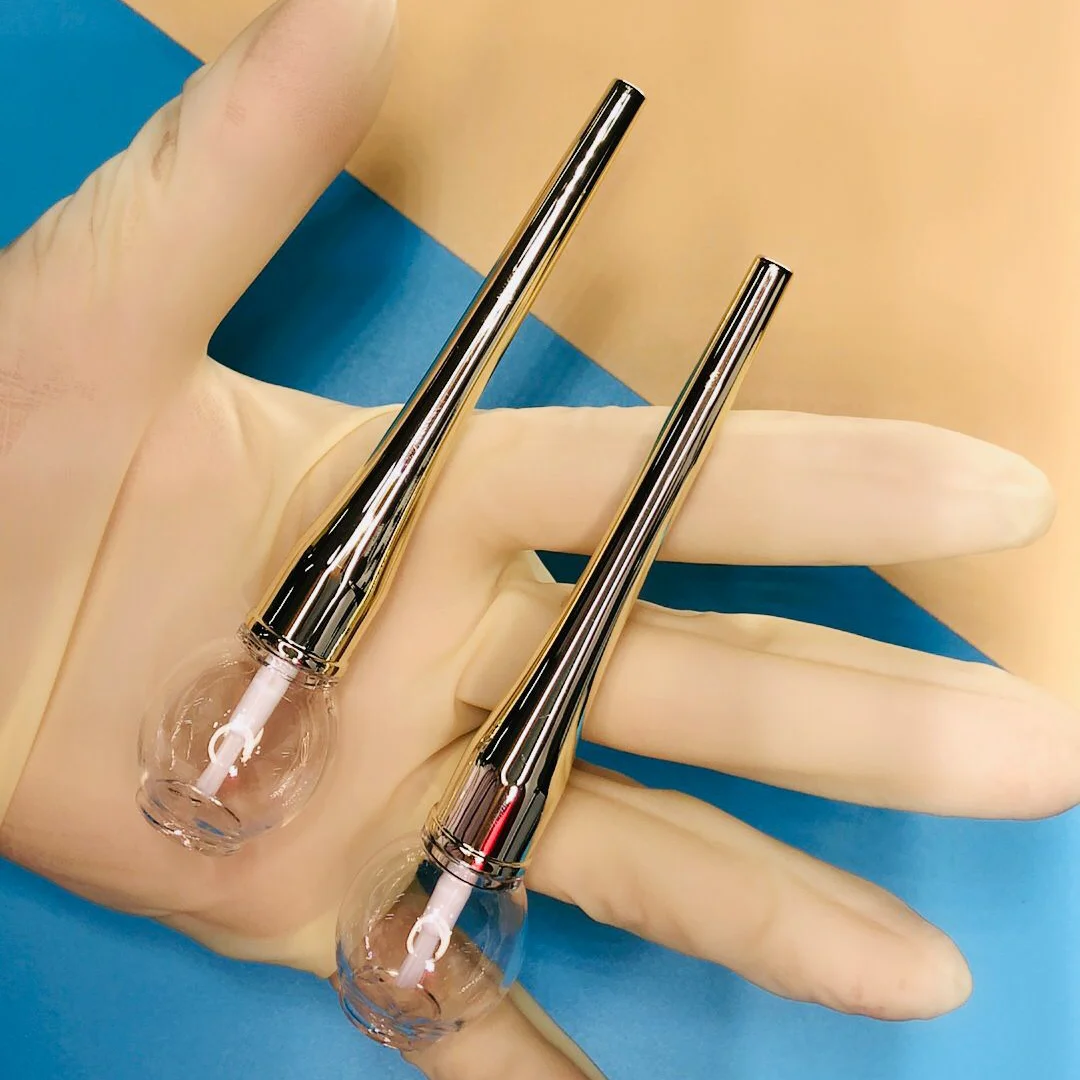 Custom cosmetics lollipop lip gloss tube container lipgloss packaging lipgloss tube