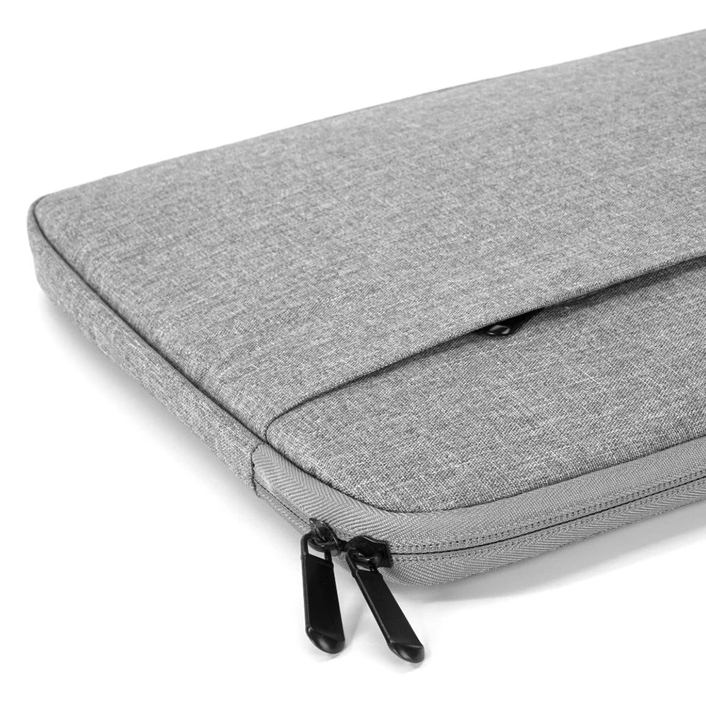 Custom Waterproof 13 14 15.6 inch Polyester Slim Sleeve with Front Pocket Handbag for Laptop