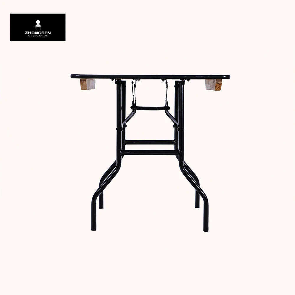 Wholesale Luxury Furniture Hotel Banquet Tables for Wedding Event Party Wooden Square Folding Table