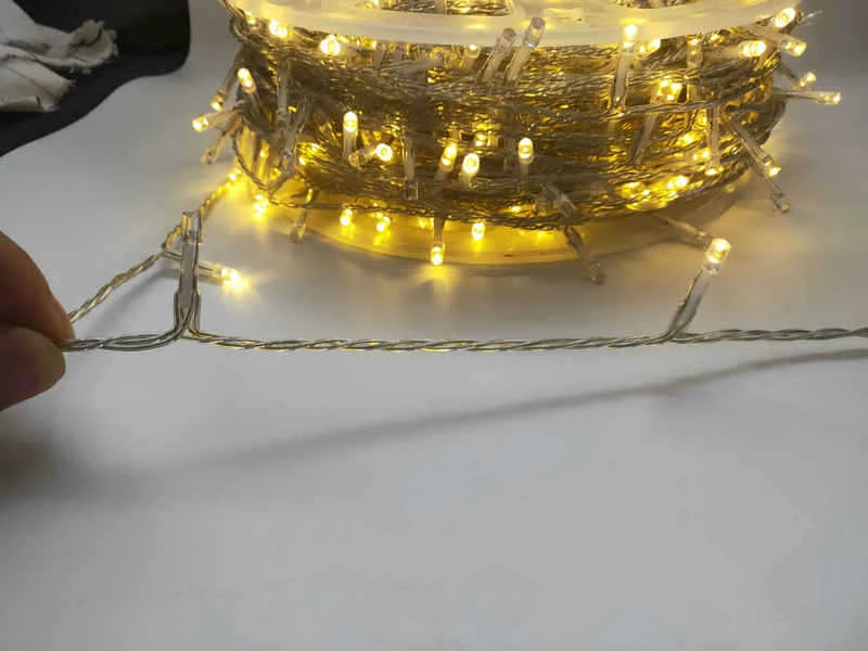 Outdoor Patio Decoration Light Chain 50M 400LED Solar Christmas Lights