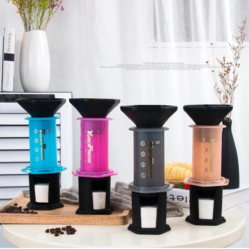 Yuropress French Press Coffee Maker Household Portable DIY Brewer Espresso
