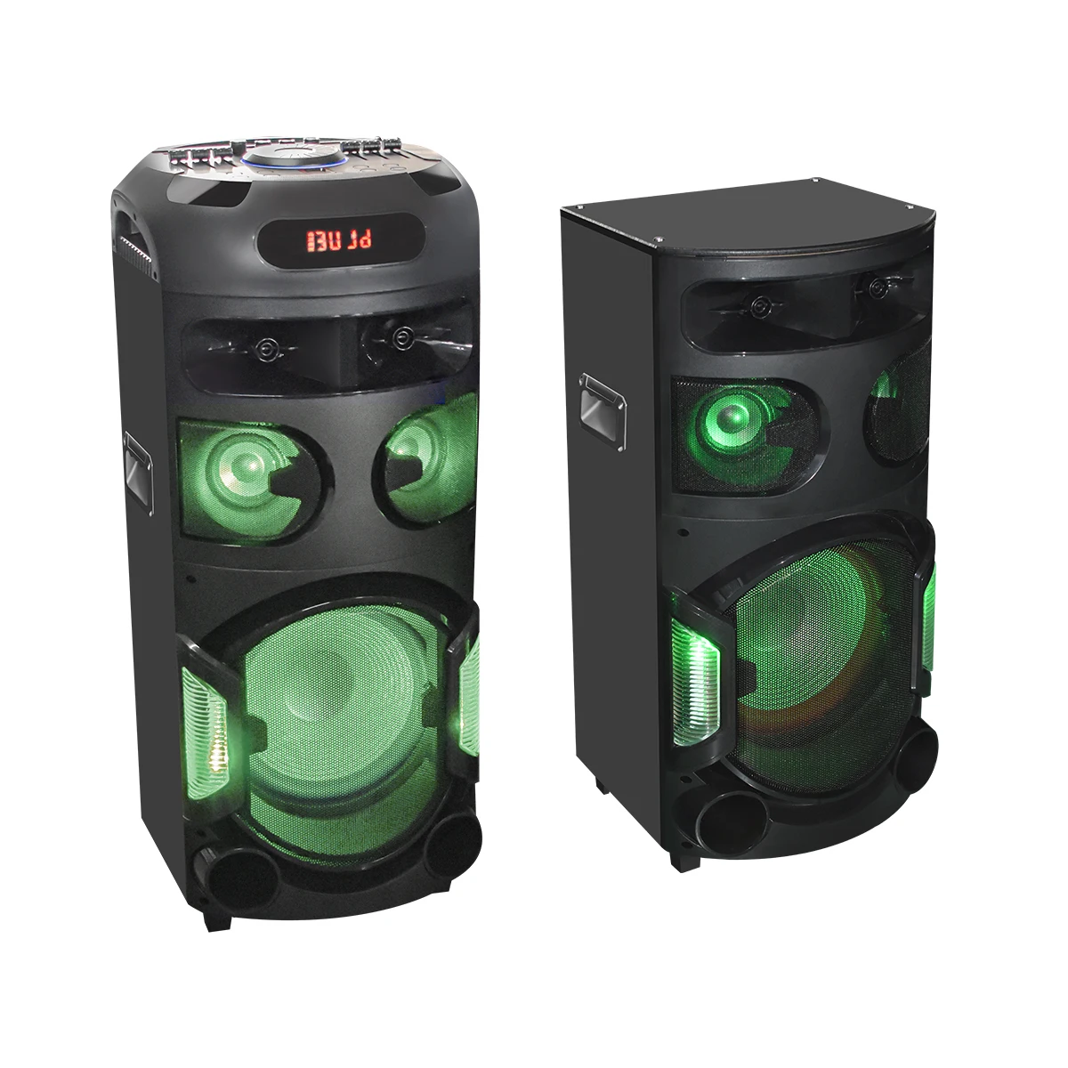 2022 Fire Flame Led Light Karaoke Bt speakers Wireless Party box KTV Speaker Bass  wireless speaker