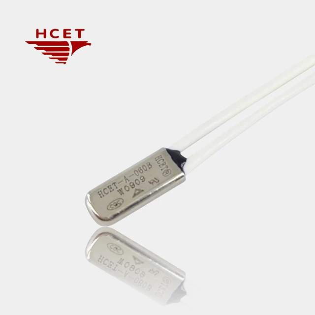 HCET-A TB02-bb8d Metal Casing Tubular Motor Temperature Switch Thermal Protector protection thermal switch