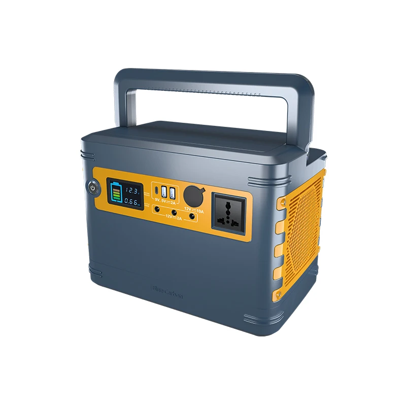 Портативная электростанция с 220V 1.1KW инвертор 12V 80Ah LiFePO4 батарейный блок