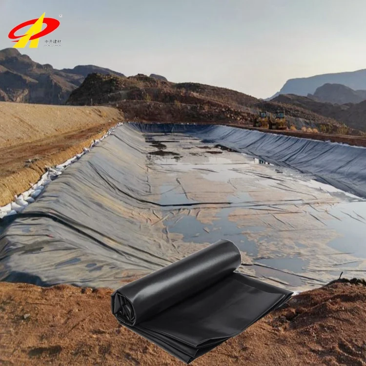 High Density Polyethylene Sheet HDPE Geomembrane for Biogas Containment