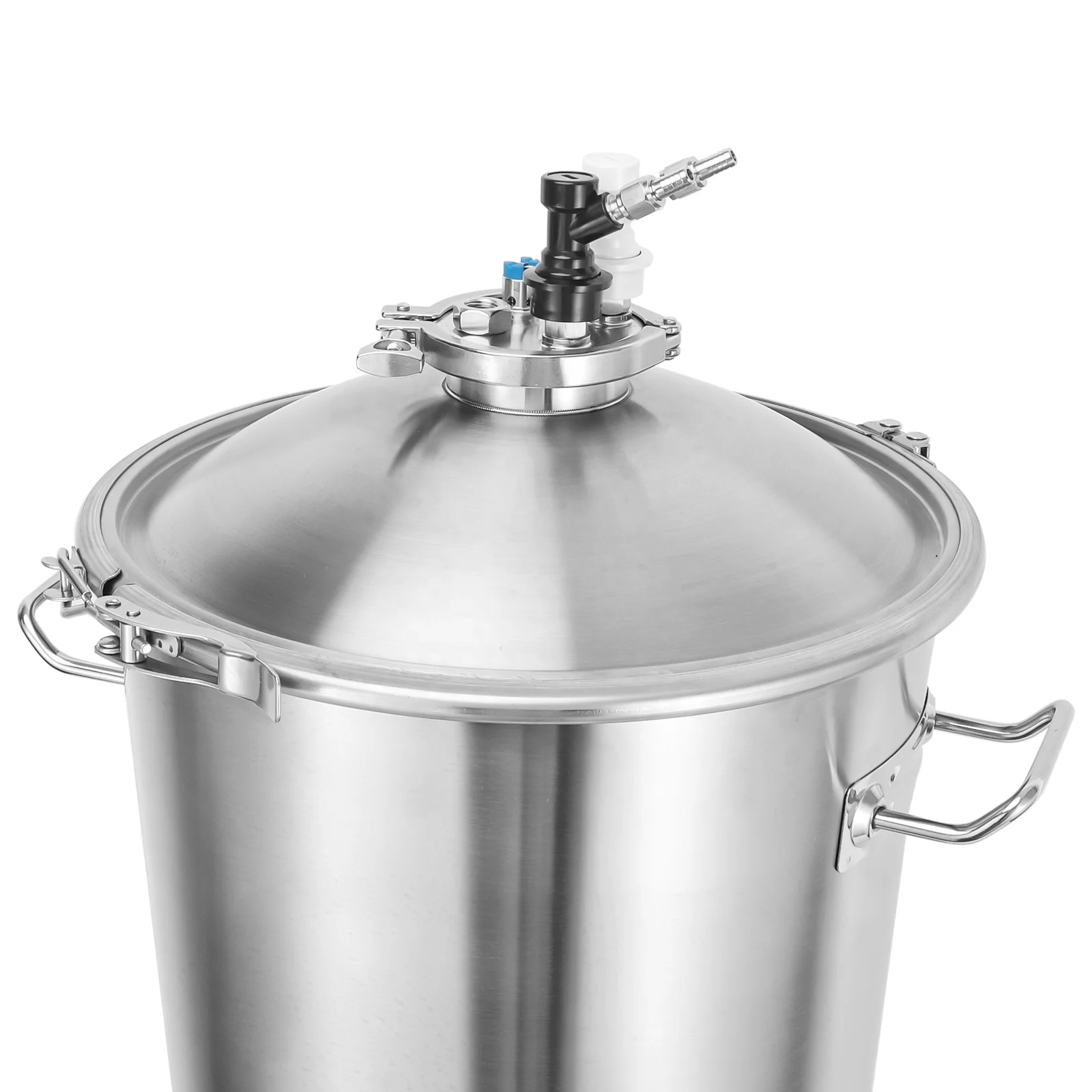 35L/ 60L stainless conical fermenter tank with Pressure Hold and Relief Valve for homebrew or Micro Brew
