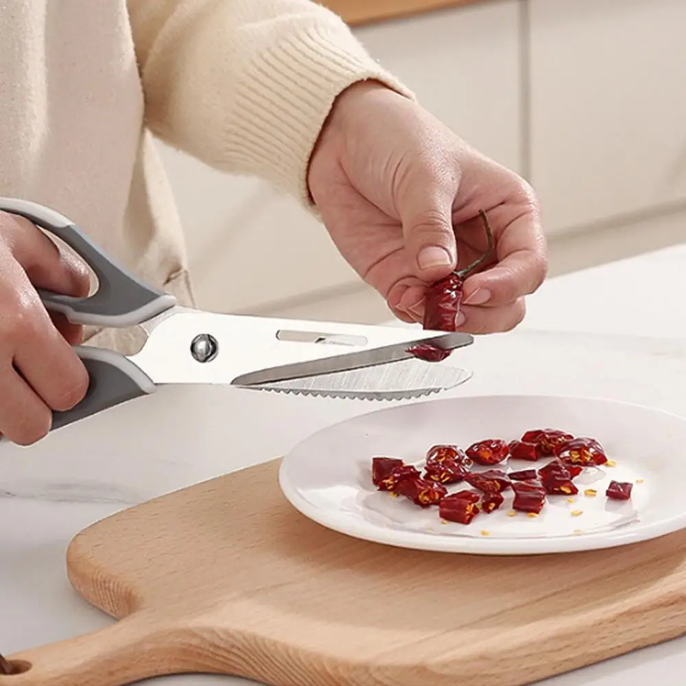
Heavy Duty Good Kitchen Tool for Preparing and Cooking Stainless Steel Kitchen Scissors 