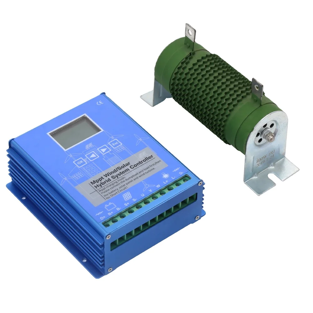 RY 600w 12v/24v solar and wind controller wind turbine charge controller MPPT off grid wind charging controller