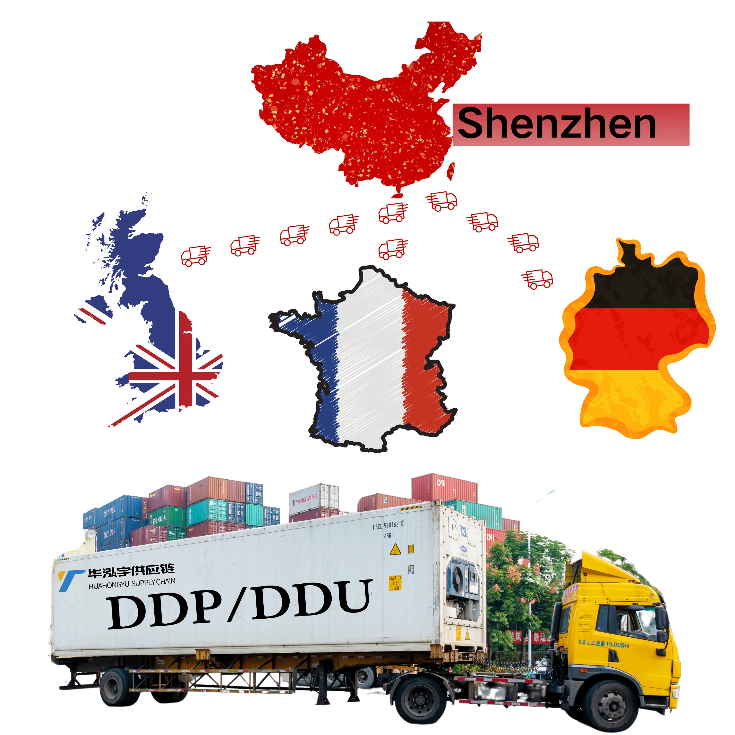 Fba Amazon Ddp shenzhen international logistics Agent In China Forwarder Freight Forwarding Companies Shipping To Australia UK