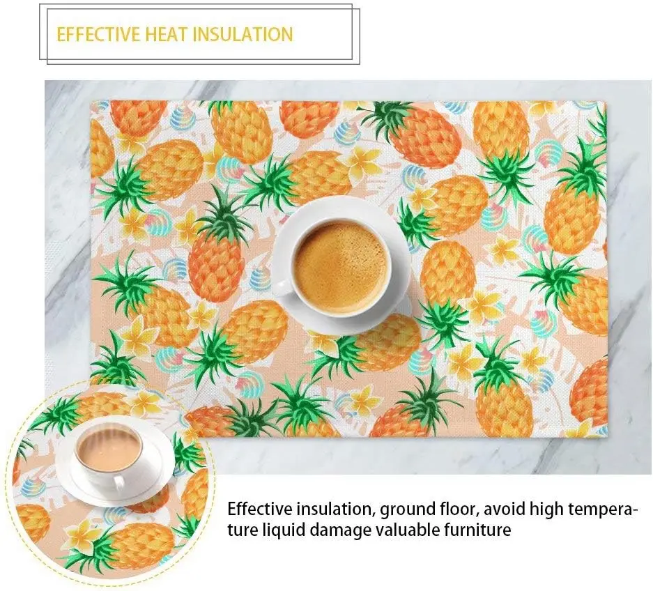 Factory Direct PVC Hollow Octangon Placemat Gilding Nice Decoration Environmental Hotel Restaurant Table Mats