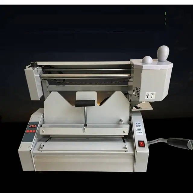 A4 Size Automatic Glue Binding Machine A2 Large Format Contract Hot Melt Binding Machine For Tender Document Book Paper