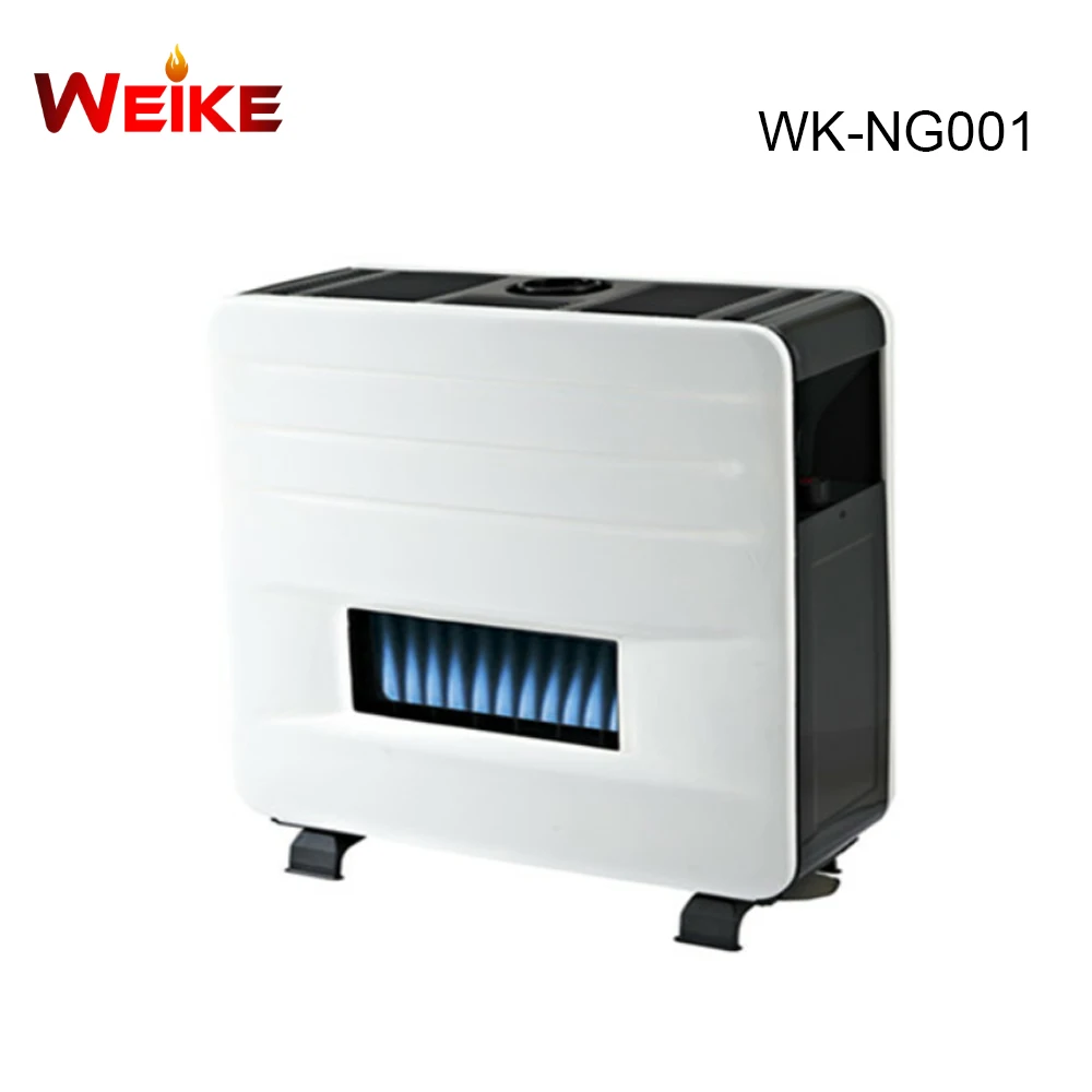 2022 8-14KW Piezo igntion floor standing living room heater vented type Gas Heater Blue Flame Gas Heater