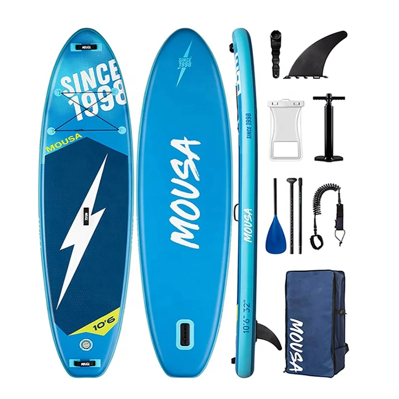 Surfking New Design Personalized Most Popular Custom Logo Drop Stitch Surfing Soft Inflatable Paddle Board For Sale