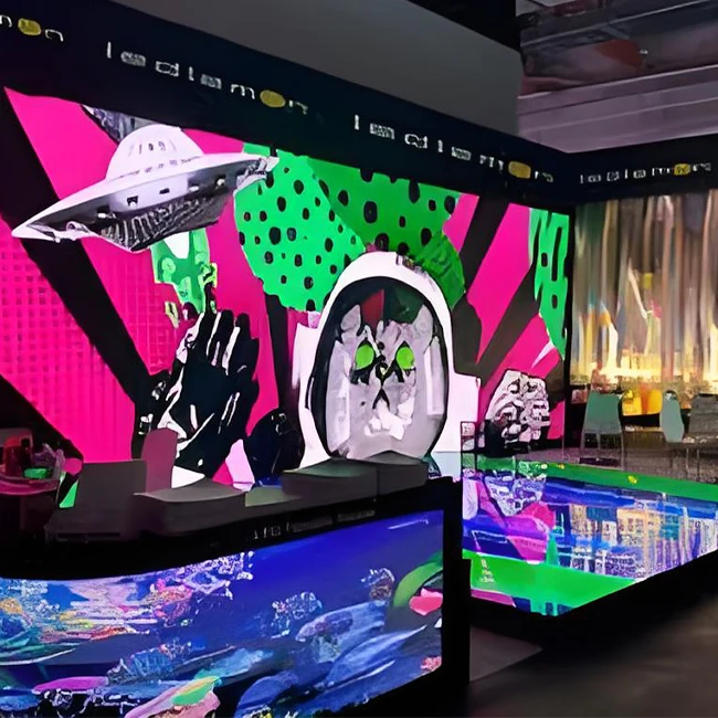 Large Led Screen Led Video Wall P1.5 P2 P3 Led Display Indoor Led Screen Large Giant For Showroom Home Theater Exhibition