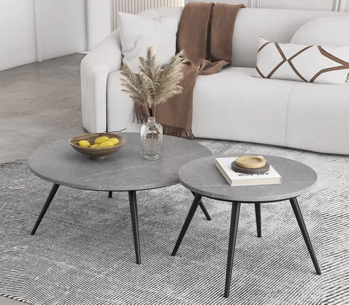 Tea Coffee Table Set Center Table Contemporary Living Room Furniture Interior Decoration Contemporary Marble Coffee Table