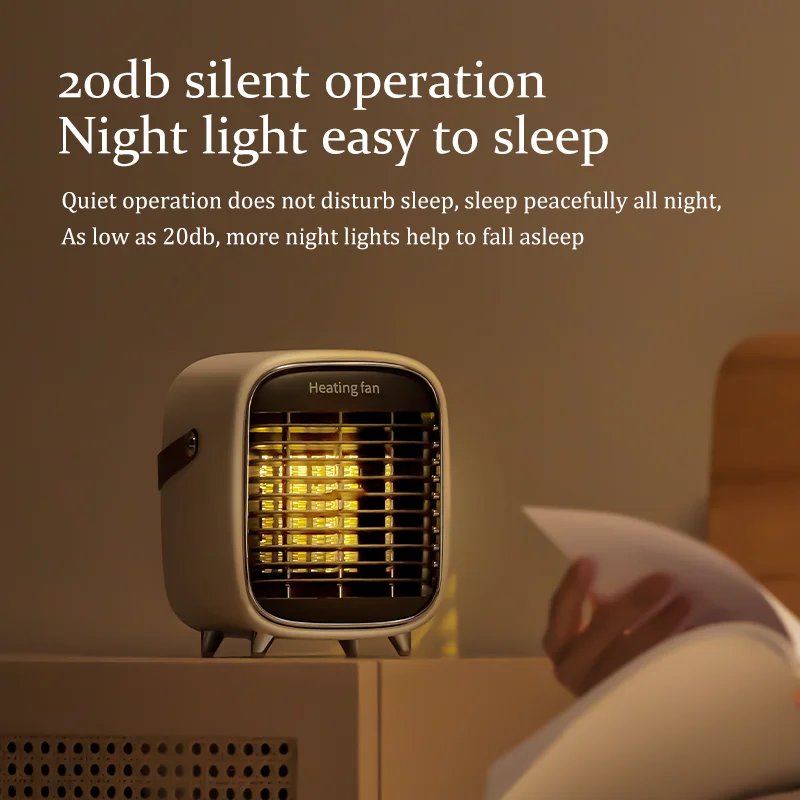 Europe Warm Home Mini UK Plug in Heater PTC Power Saving Office Personal Small Handy Portable Electric Heater