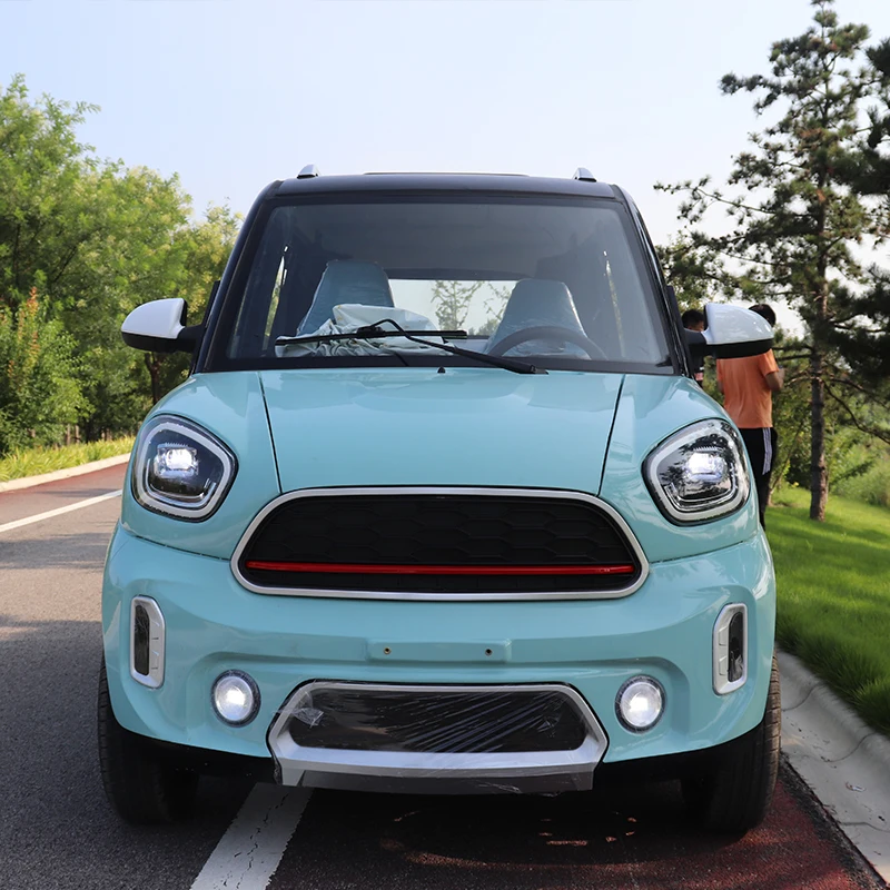 KEYU mini cheap electric car 4 door eec china 4 seater mini electric car right hand  for adults