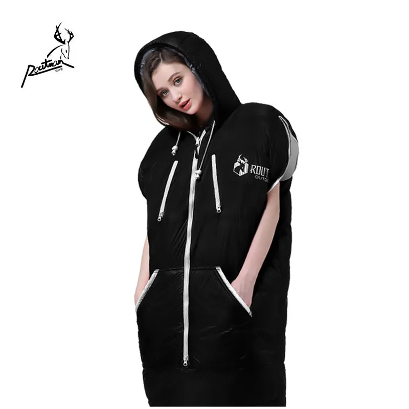 
RS-403 ROUTMAN Hot Selling Wearable Human Shaped Sleeping Bag for Outdoor Camping 