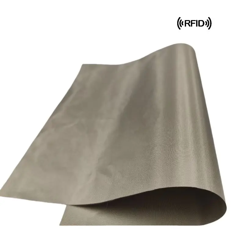 Wifi EMI EMF RFID blocking faraday fabric signal shielding fabric Anti radiation RFID bag lining fabric